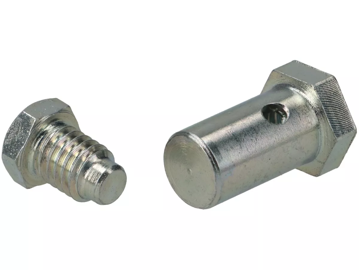 Klemnippel / schroefnippel lang -LAMBRETTA Ø=8x14mm- Lui, J