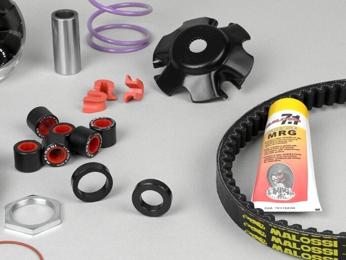Kit variateur -MALOSSI Overrange- Piaggio 50cc (-1998, carter court)