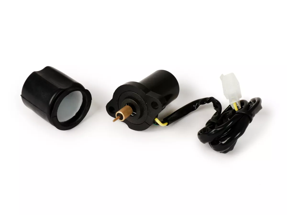 Electrochoke -KUALITAS OEM untuk Keihin TK- digunakan oleh Minarelli horizontal seri pertama (Malaguti, MBK, Yamaha) dan berbagai pabrikan Cina.