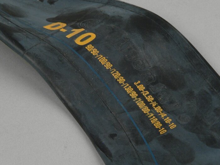 Ban lengkap -VESPA MICHELIN S1- 3.50 - 10 inci TL/TT 51J - Pelek 2.10-10 Abu-abu