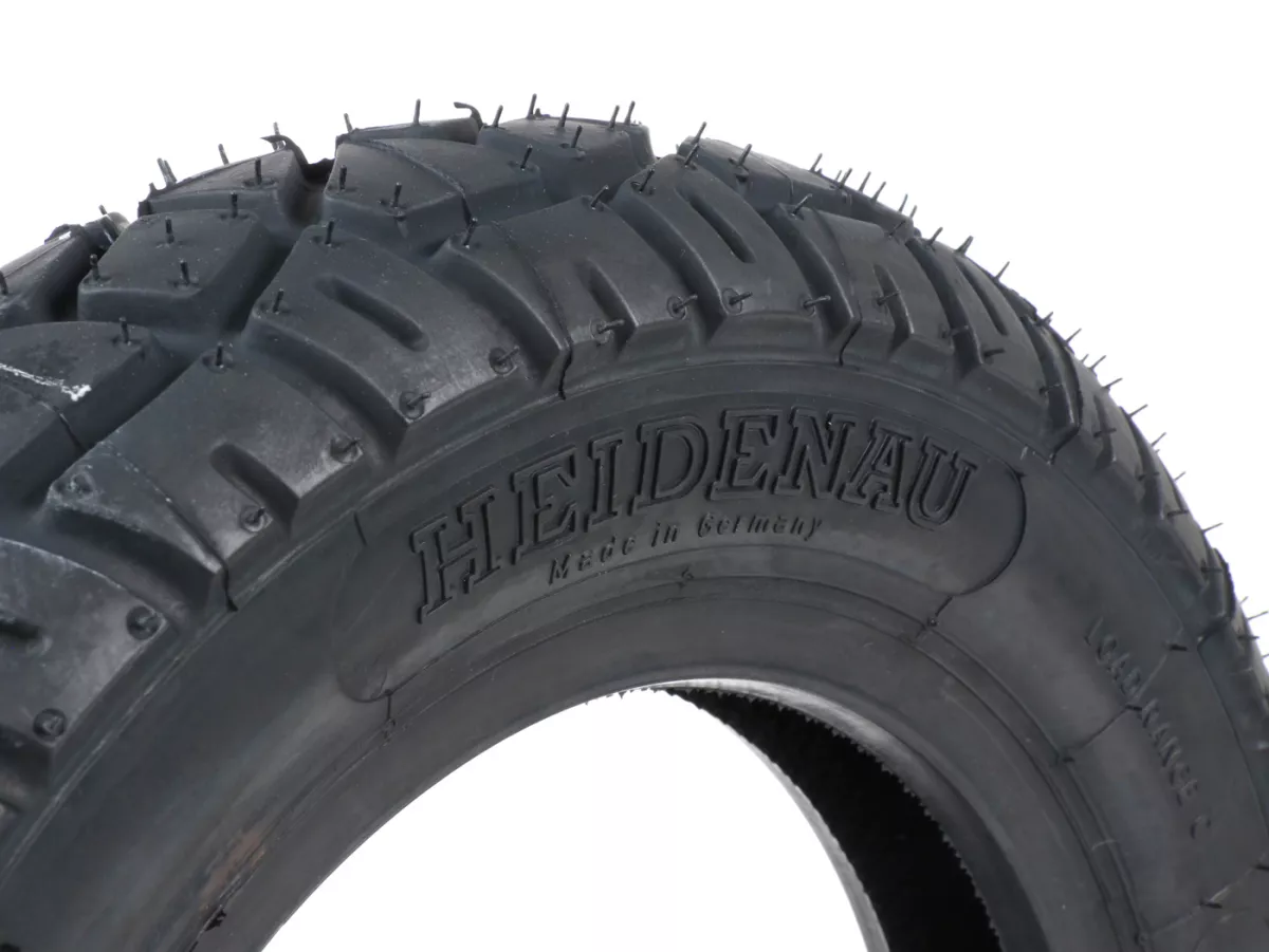 Wheel -VESPA HEIDENAU K58- 3.50 - 10 inch TL 59M (reinforced) - wheel rim 2.10-10 grey
