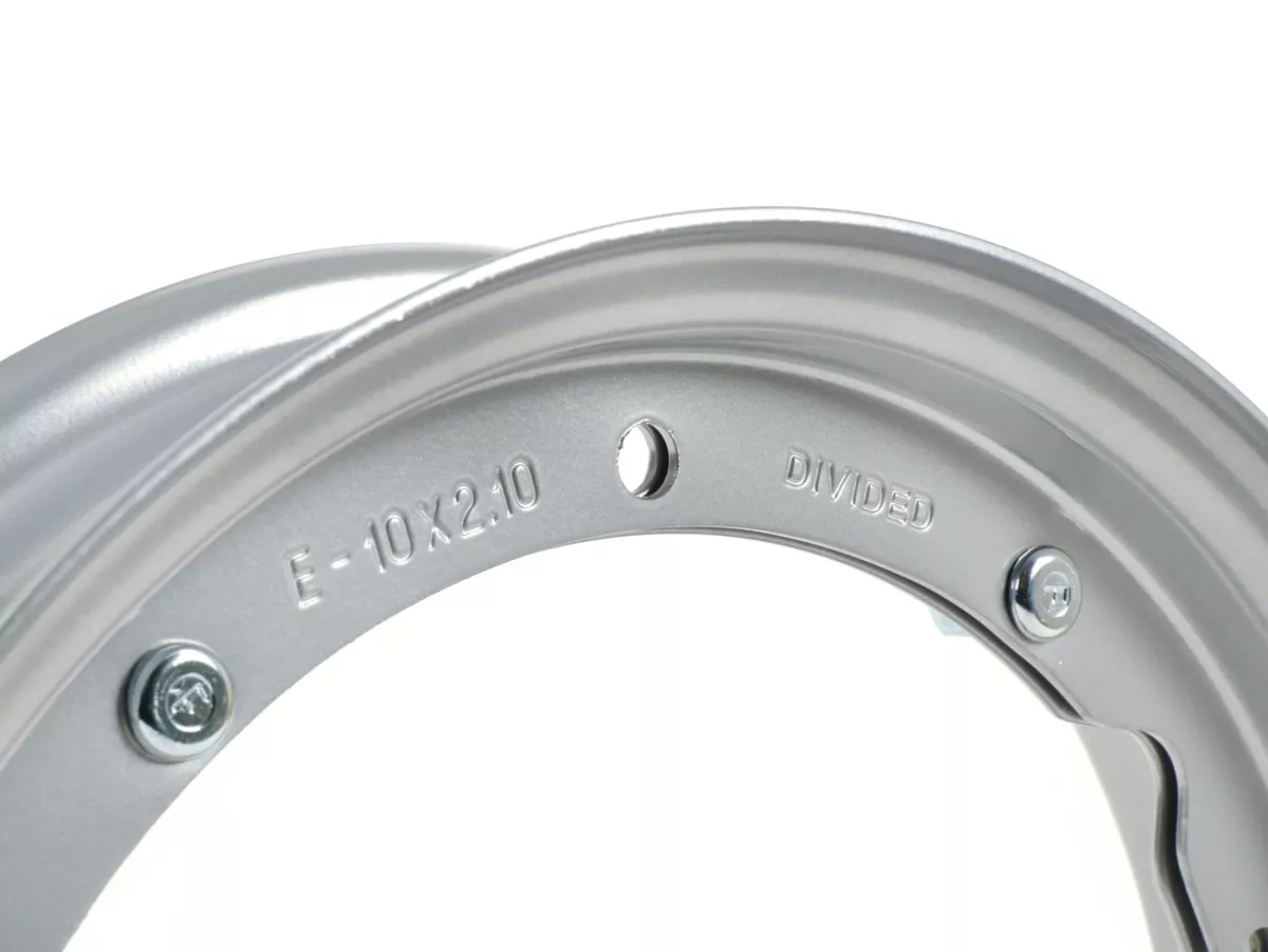 Wheel -VESPA HEIDENAU K58- 3.50 - 10 inch TL 59M (reinforced) - wheel rim 2.10-10 grey