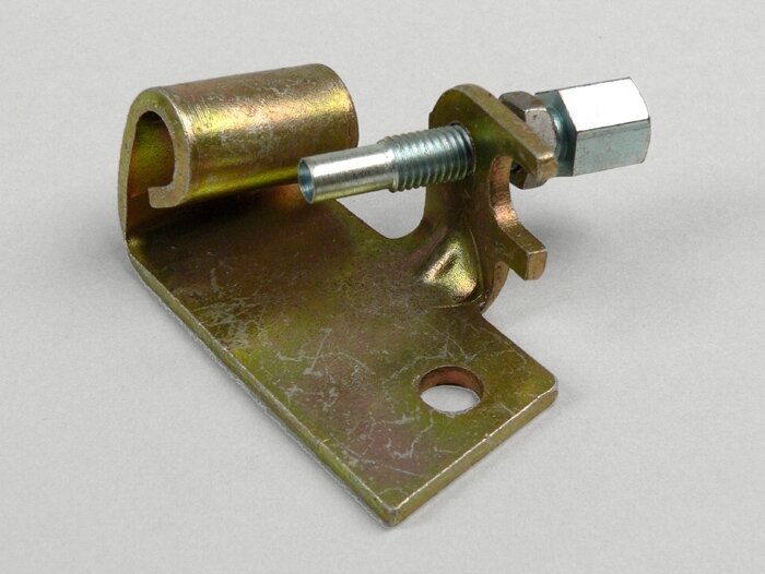 Platine de guidage de câble de frein/d’embrayage au moteur -QUALITÉ OEM- Vespa PK50 XL2 (V5X3T, 185558-), PK50 XL2 Elestart (V5X3T, 3009420-), PK125 XL2 (VMX6T, 53527-)