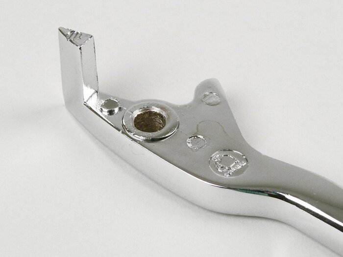 Remhendel -OEMKWALITEIT- GY6 (4-takt) schijfrem - rechts chroom