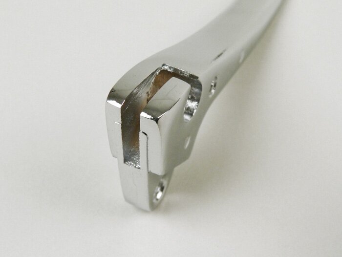 Bremshebel -OEM QUALITÄT- GY6 (4-Takt) Trommelbremse (bis Bj. 2006) - links Chrom