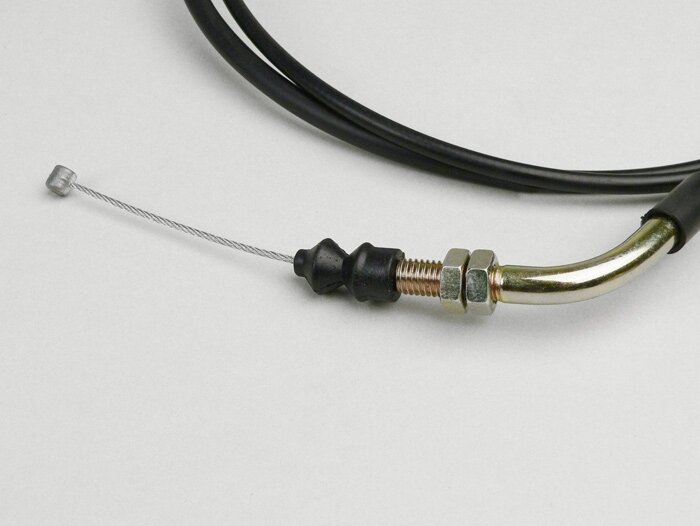 Gaszug -OEM QUALITÄT- GY6 (4-Takt) (1900mm) - Typ 2 (mit Gewinde)