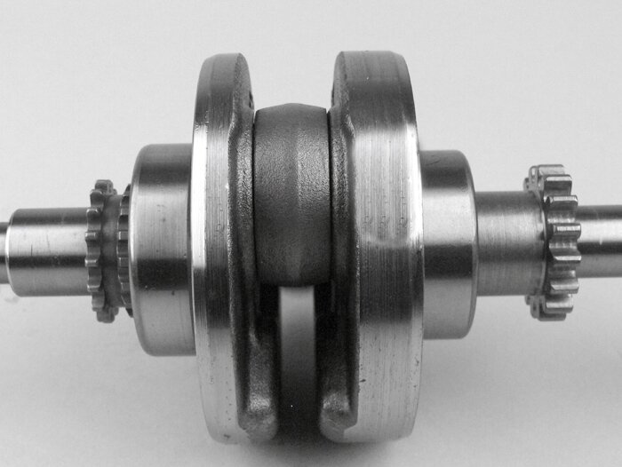 Cigüeñal -OEM QUALITY- GY6 (4 tiempos) 50 ccm - 16 dientes