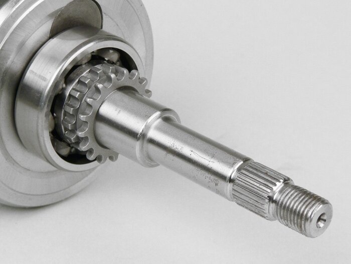 Cigüeñal -OEM QUALITY- GY6 (4 tiempos) 50 ccm - 22 dientes