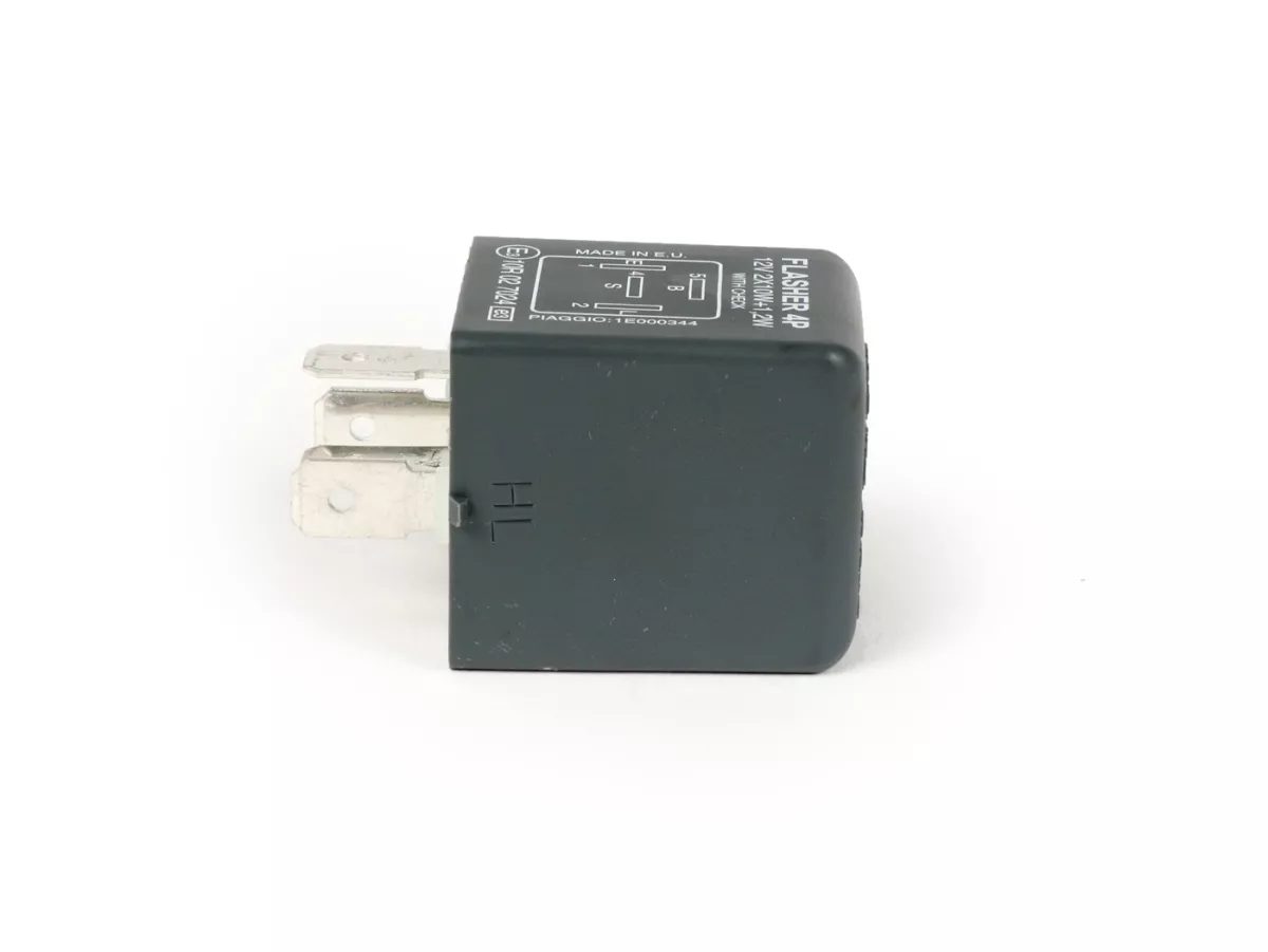 Relai indikator -PIAGGIO 4-Pin- 12V - (digunakan misalnya pada Gilera Runner FX-FXR, Piaggio TPH 125)
