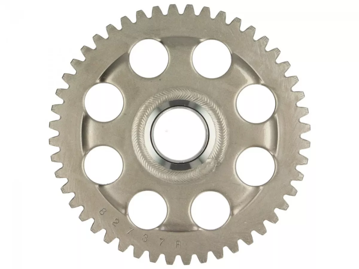 Starter ring gear - starter pinion -PIAGGIO- Vespa GT 250 (ZAPM45102), Vespa GTS 250 (ZAPM45100, ZAPM45101), Vespa GTS 300 (ZAPM45200, ZAPM45202, ZAPMA3300), Vespa GTS HPE 300 (ZAPMA3600), Vespa GTS Super 125 (ZAPM45300, ZAPM45301), Vespa GTS Super 300 (Z