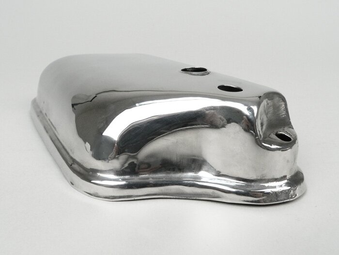Carburateur carterdeksel -VESPA- PX (-1984), Rally180 (VSD1T), Rally200 (VSE1T), Sprint150 (VLB1T), TS125 (VNL3T), GT125 (VNL2T), GTR125 (VNL2T), Super, VNA, VNB, VBA, VBB - roestvrij staal