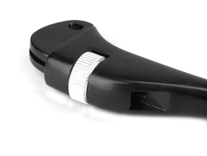 Leva freno - Leva frizione - QUALITA' OEM, regolabile a punta - Vespa Largeframe 1957-1968, Smallframe 1957-1968 - Nero