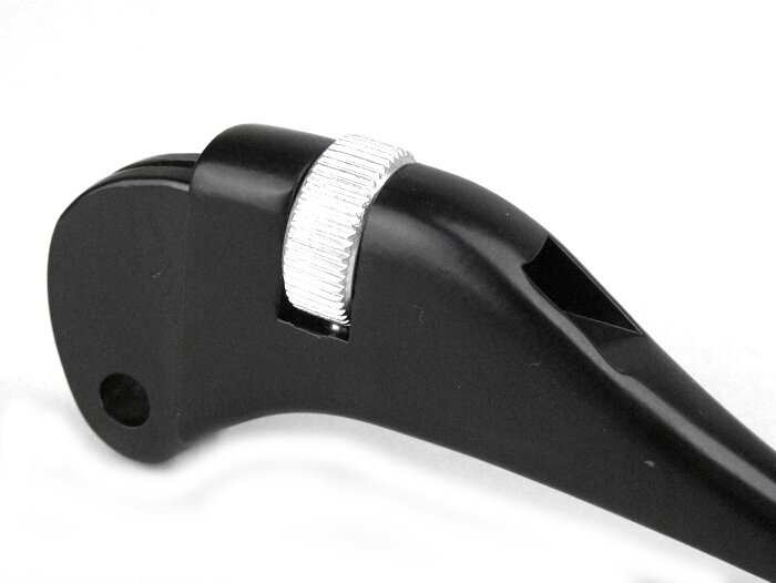 Leva freno - Leva frizione - QUALITA' OEM, regolabile a punta - Vespa Largeframe 1957-1968, Smallframe 1957-1968 - Nero