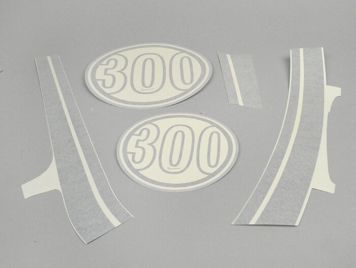 Kit autocollants -VESPA Super 300- Vespa GTS - bleu
