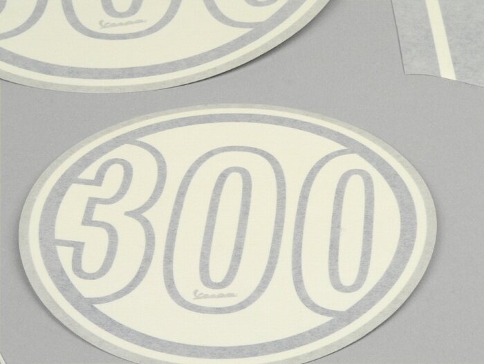 Kit autocollants -VESPA Super 300- Vespa GTS - bleu