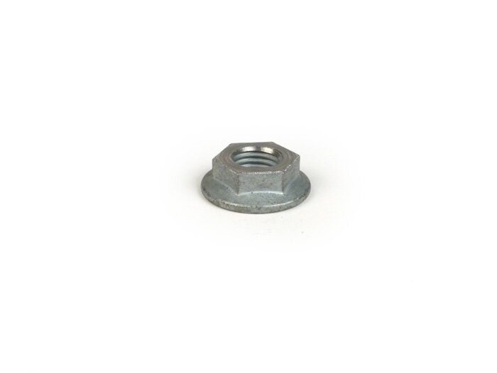 Mur M12 x1.50 SW = 18 setengah tinggi (digunakan untuk poros engkol/roda utama Vespa V50, V90, SS50, SS90, PV125, ET3, PK S, PK XL) - kekerasan 10