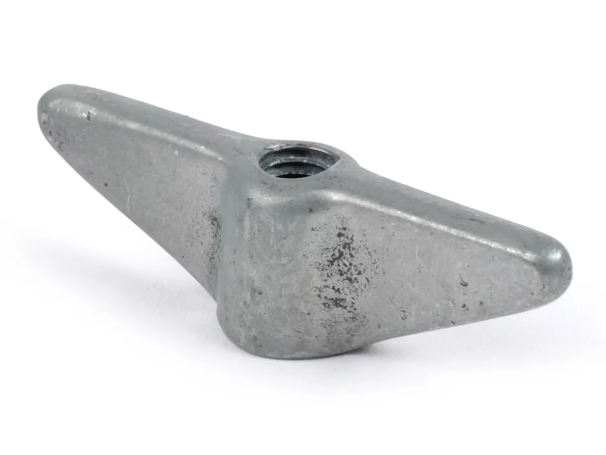 Flügelmutter M8 für Reserveradhalter -OEM QUALITÄT- Vespa VNA, VNB, VBA, VBB, Sprint150 (VLB1T), GT125 (VNL2T), GTR125 (VNL2T), etc..