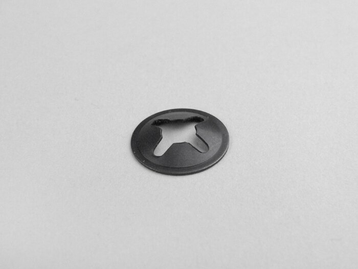 Spring plate -OEM QUALITY- Vespa (used for mudguard crest Rally180 (VSD1T), Rally200 (VSE1T), Sprint150 (VLB1T), GT125 (VNL2T), GTR125 (VNL2T), TS125 (VNL3T), GL150 (VLA1T), GS160 / GS4 (VSB1T), 180 SS, V50 Special)