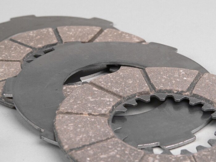 Forros de embrague -SURFLEX- Vespa Wideframe V98, V1T, V15T, V30T, V33T (incl. muelles y discos de acero)
