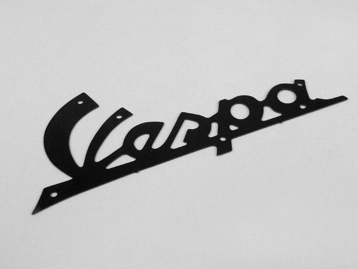 Badge legshield -OEM QUALITY- Vespa - VNB4T till VNB5T