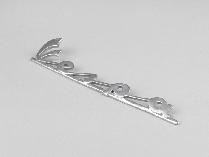Badge legshield -OEM QUALITY Pin spacing 110mm (51+59mm)- Vespa V50 Special