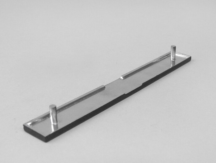 Achterste frame belettering -OEM KWALITEIT- Vespa Rally200 (rechthoek) - Vespa Rally200 - 1 ° serie (VSE1T >10823)