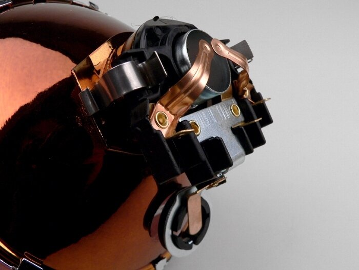 Optique de phare -SIEM Ø=115/120mm- Vespa SS50 (V5SS1T), 50SR (V5SS2T), SS90 (V9SS1T), 90 Racer (V9SS2T), PV125 (VMA1T, VMA2T), ET3 VMB1T), Super (VNC1T/VBC1T), SR - verre