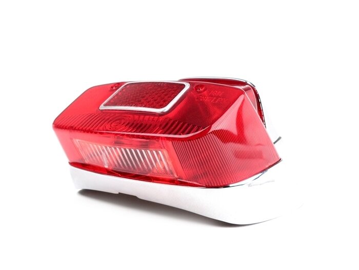 Taillight -SIEM Vespa vintage- metal large -Vespa 125 VNB (VNB6T), GL (VLA1T), Sprint (VLB1T till no. 025478), SS180 (VSC1T till no. 0018000) - alloy