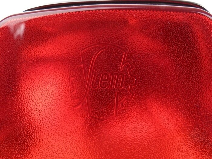 Taillight -SIEM Vespa vintage large - Vespa Super (VNC1T, VBC1T), GT125 (VNL2T), Sprint (VLB1T since no. 025479), SS180 (VSC1T since no. 0018001) - alloy