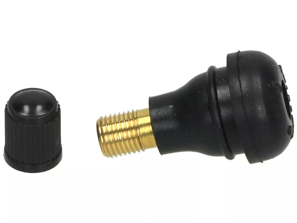 Ventiel voor tubeless velg, kort -PIAGGIO TR412- 0° - Ø=11,3mm