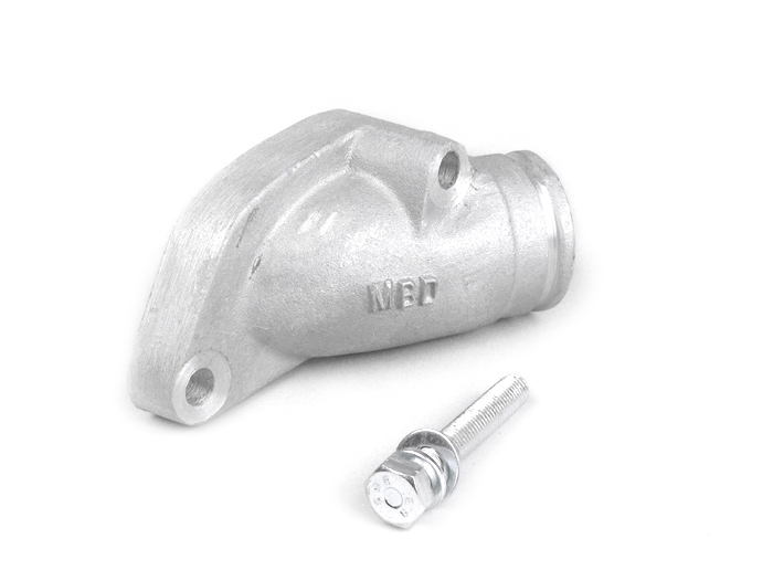 Collettore di aspirazione -MB DEVELOPMENTS- Lambretta 200-240 ccm - AW=Ø34mm (carburatore Ø28-30mm - PHBH, VHSH, PWK28, TMX30, Smartcarb 26-28)