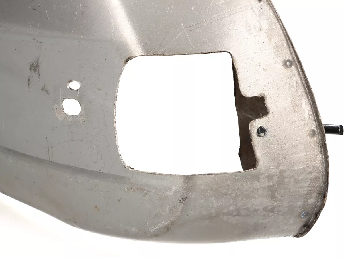 Set di coperture laterali -QUALITA' OEM- Vespa PX80, PX125, PX150, PX200, T5 125cc (modelli con indicatori) - fissaggio interno