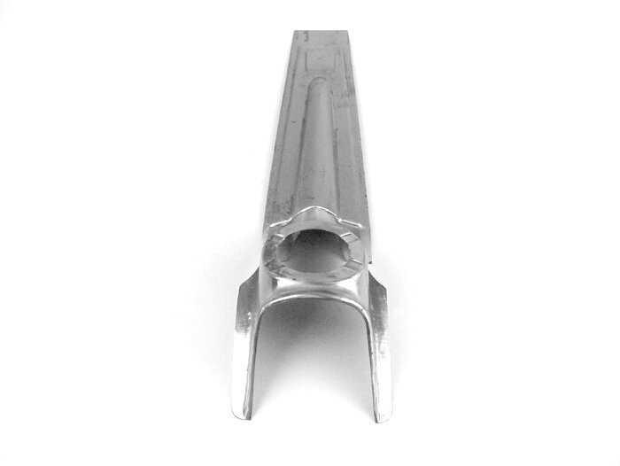 Reparationsplatta för horn/kaskad -OEM KVALITET- Vespa V50, V90 (upp till 1967), PV125 (upp till 1967) - 4-bultars hornmontering
