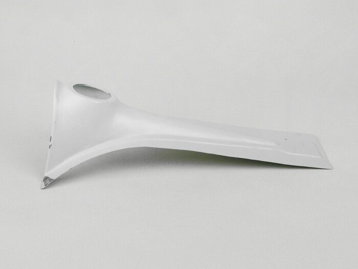Piastra di riparazione clacson/cascata -QUALITÀ OEM, Ø clacson=75mm- Vespa GS160 / GS4 (VSB1T) - logo Piaggio a 4 angoli