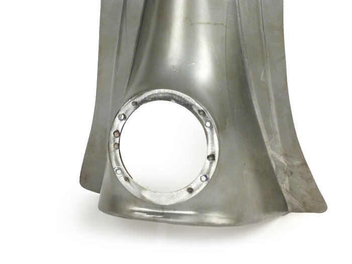 Reparatieplaatje claxon/cascade -IMPORT- Vespa VNA, VNB, VBA, VBB, T4, VGLA (1959-) - 4-hoekig Piaggio logo
