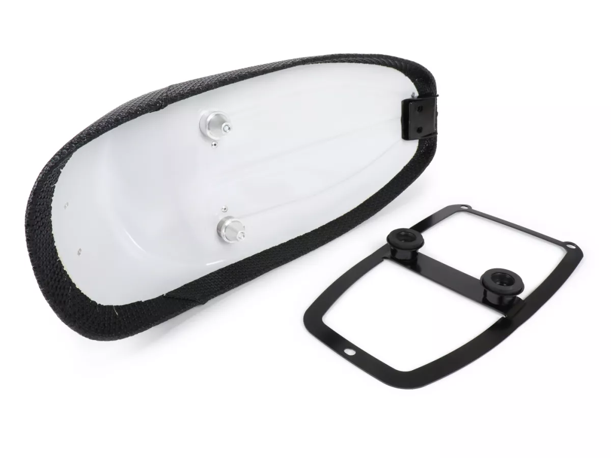 Banqueta -SC Ancelotti- Vespa V50, PV125, ET3 - Negro
