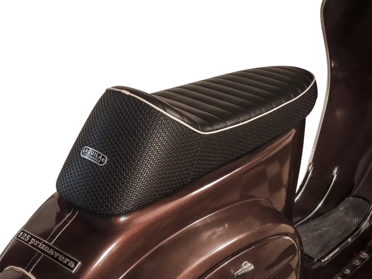 Banqueta -SC Ancelotti- Vespa V50, PV125, ET3 - Negro