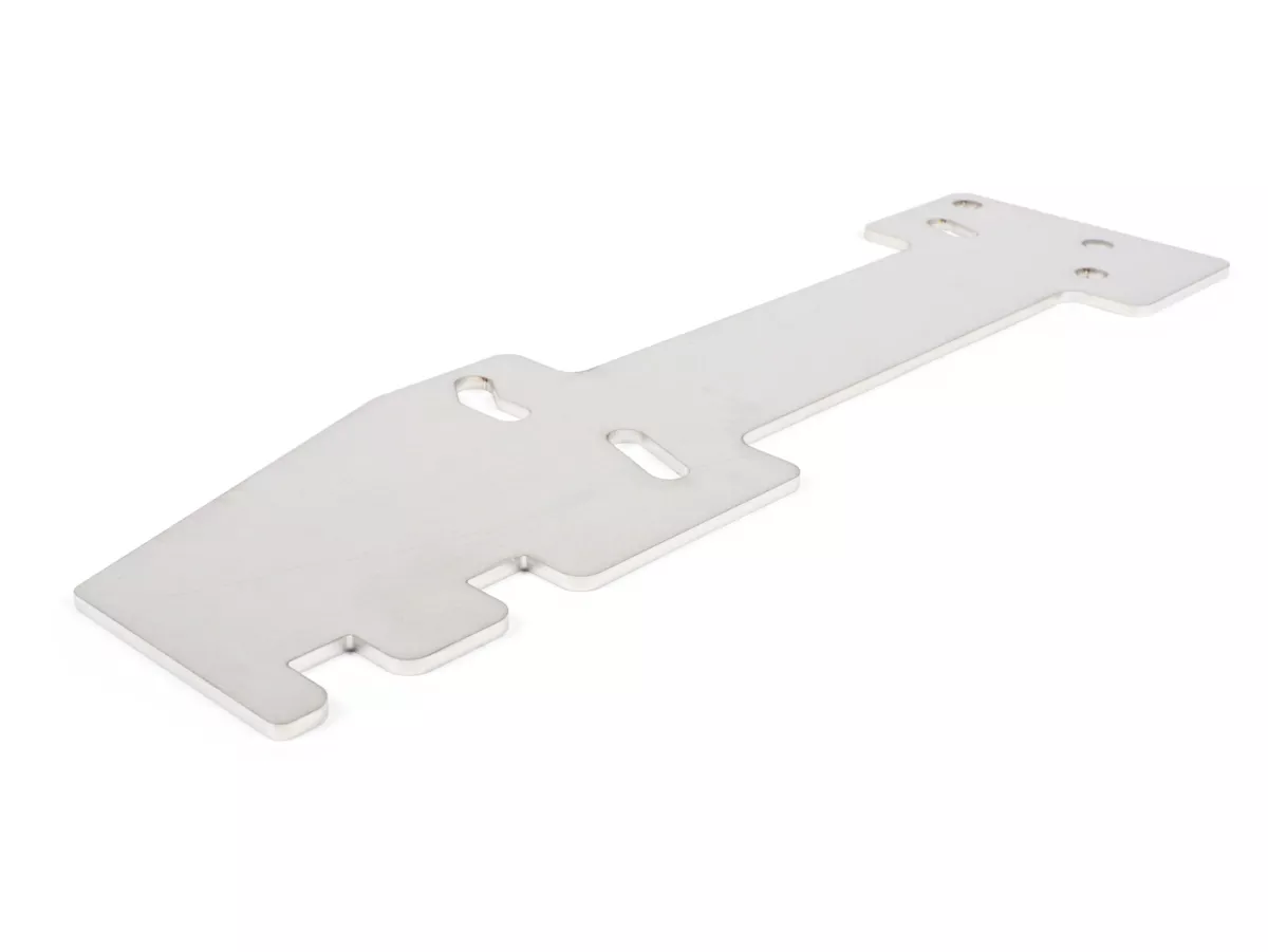 Refuerzo caballete lateral -TD CUSTOMS, VA 3mm- Vespa PX, T5 125cc, PK, V50, PV, ET3 - Tipo Buzzetti