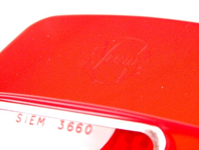 Taillight lens -SIEM- Vespa vintage large - Vespa Super (VNC1T, VBC1T), GT125 (VNL2T), Sprint (VLB1T since no. 025479), SS180 (VSC1T since no. 0018001)