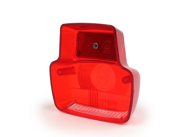 Kaca lampu belakang -SIEM- Vespa Antik kecil - Merah