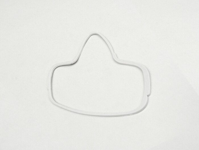 Taillight lens gasket -SIEM- Vespa GS