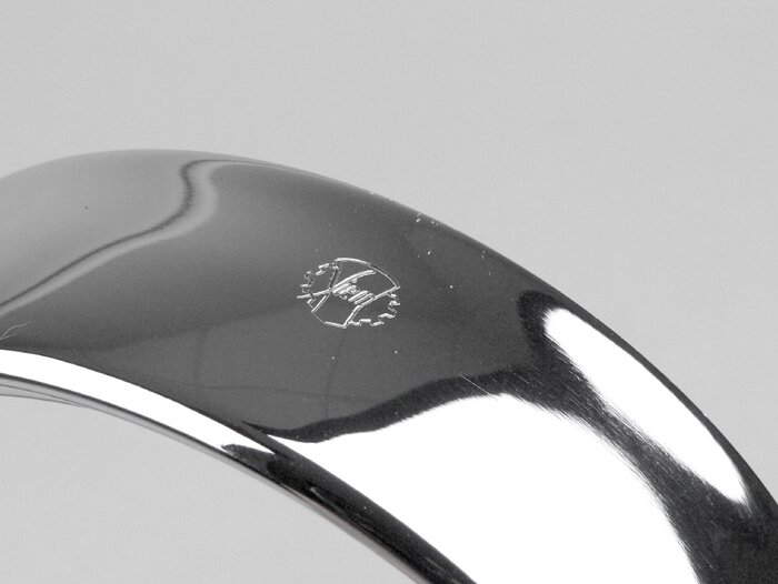 Headlight rim -SIEM Ø=130/150mm- Vespa Rally180 (VSD1T), Rally200 (VSE1T), Sprint Veloce - chrome