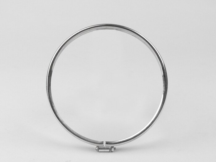 Ring för strålkastare -SIEM Ø=105/115mm (glas/utsida)- Vespa V50, V90 - krom