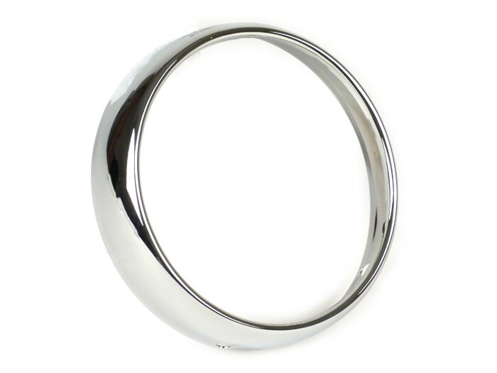 Cincin trim lampu depan -SIEM Ø = 115/120mm (kaca/luar) - Vespa VB, GS150 / GS3 (VS1T hingga VS3T) - Chrome