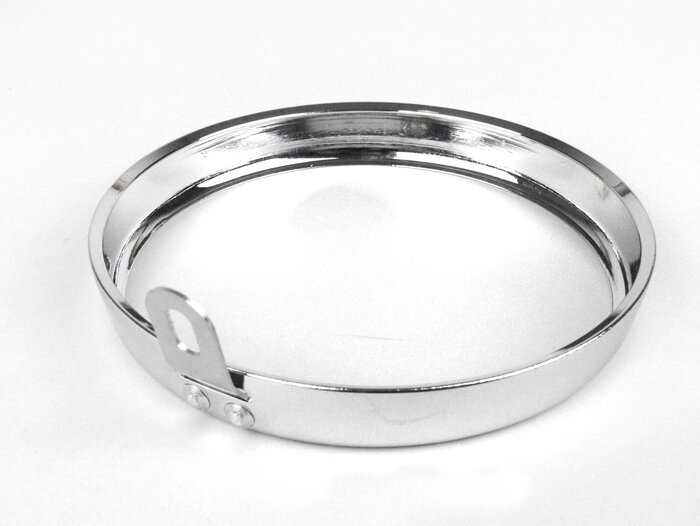 Anillo embellecedor de faro -SIEM Ø=105/115mm (cristal/exterior)- Vespa VL2 (a partir del nº 48301) hasta VL3