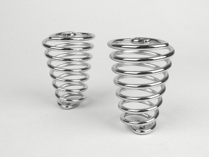 Set pegas sadel -KUALITAS OEM- Vespa V30, V33 - Chrome