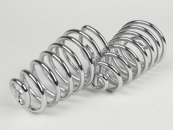 Set pegas sadel -KUALITAS OEM- Vespa V30, V33 - Chrome