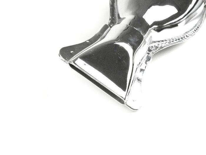 Escape - CALIDAD OEM, duckbill- Vespa Wideframe V13, V15, ACMA, Douglas, Hoffmann - Cromado