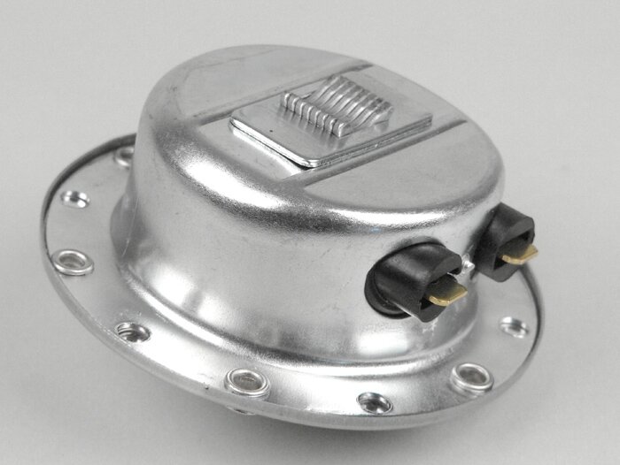 Horn -OEM QUALITY 6V AC- Vespa V50, V90, PV125, GT125 (VNL2T), GTR125 (VNL2T), TS125 (VNL3T), Sprint (Italian models), Rally180 (VSD1T), Rally200 (VSE1T) (Italian models)
