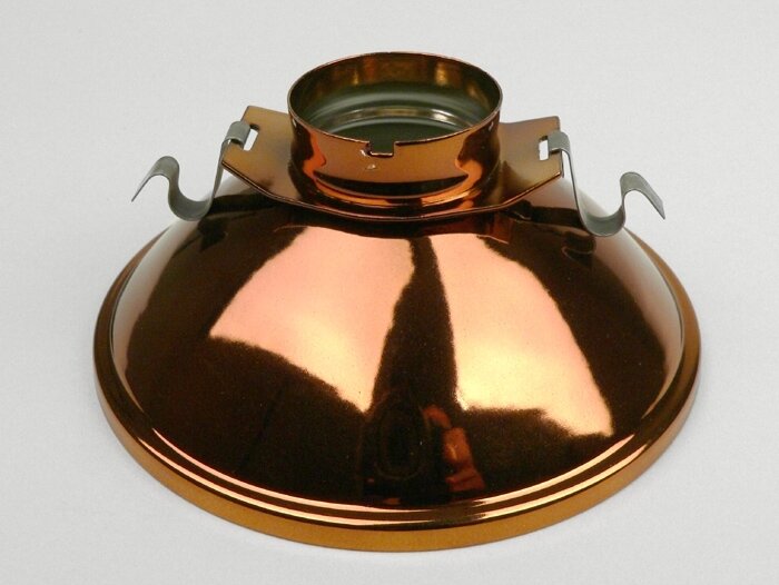 Strålkastarreflektor -SIEM Ø=115/120mm (glas/utsida)- Vespa PV125, ET3, Super, VNB, VBA,VBB1, GS150 / GS3, GS160 / GS4 (VSB1T) - utan parkeringsljuslampa